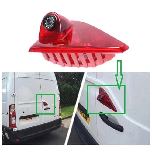 Brake light camera - Night vision 720 x 576 px + Monitor - 7 inch