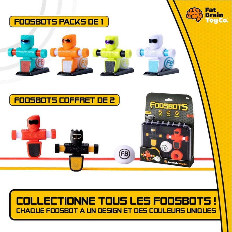 FoosBots - Suitable for 6 years & above 5 pieces