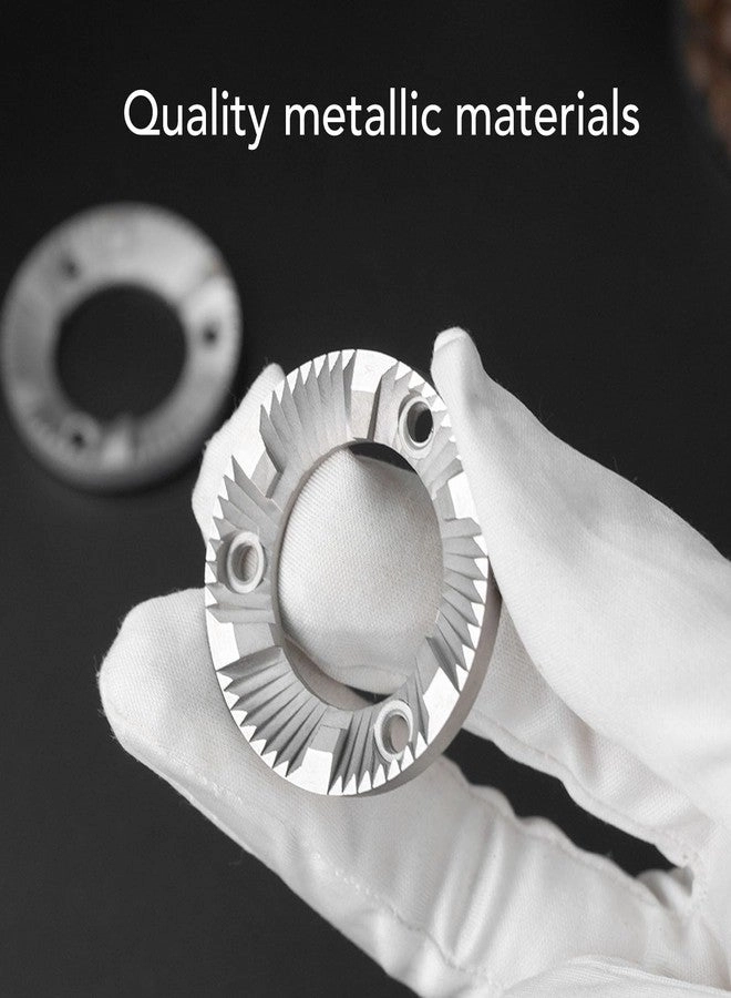 Coffee Grinding Flat Burrs - 40mm Stainless Steel