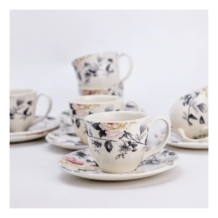 Jasper Cup and Saucer - 90 ml