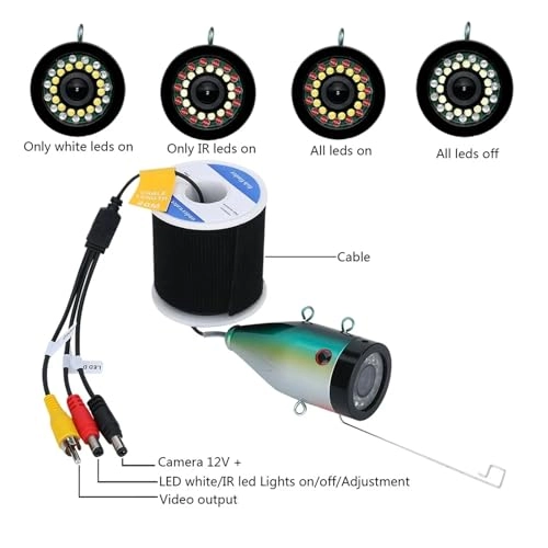 Vision Light Underwater Fish Finder - IR White Led 1000TVL