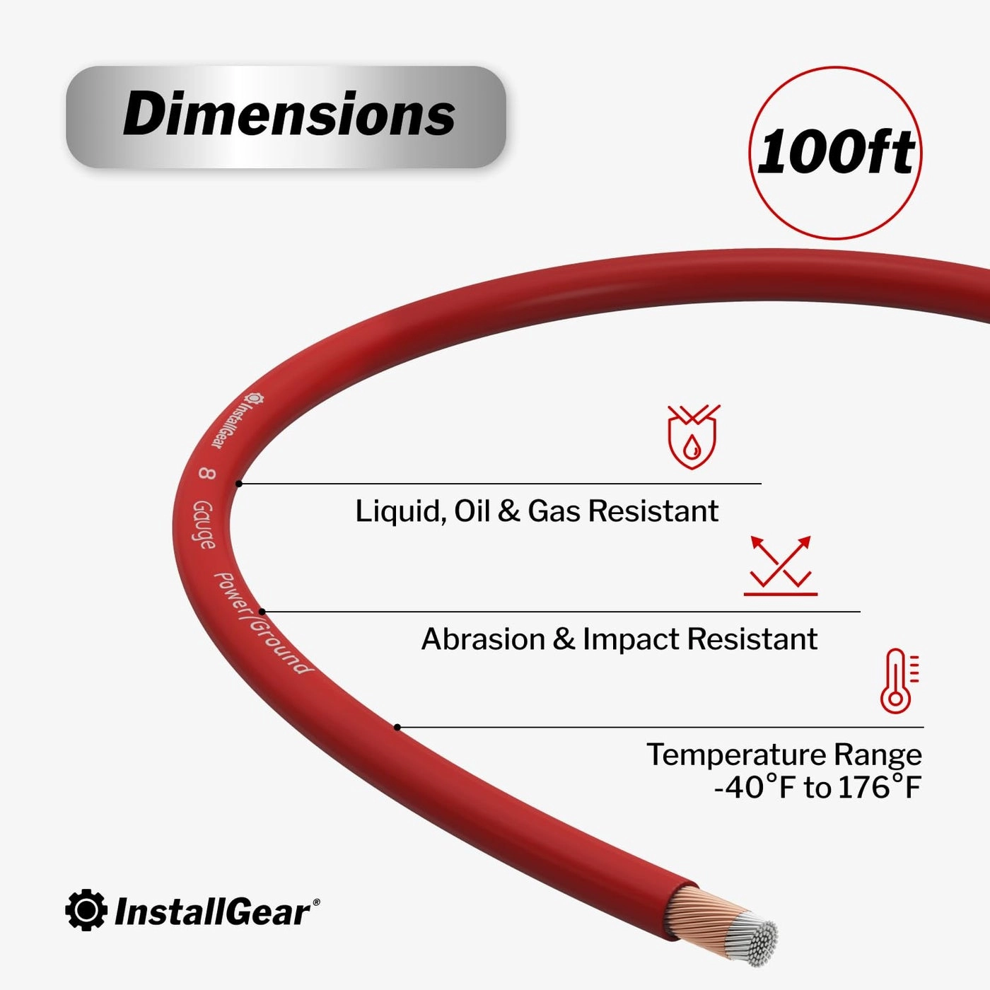 Primary Remote Wire - 100-feet