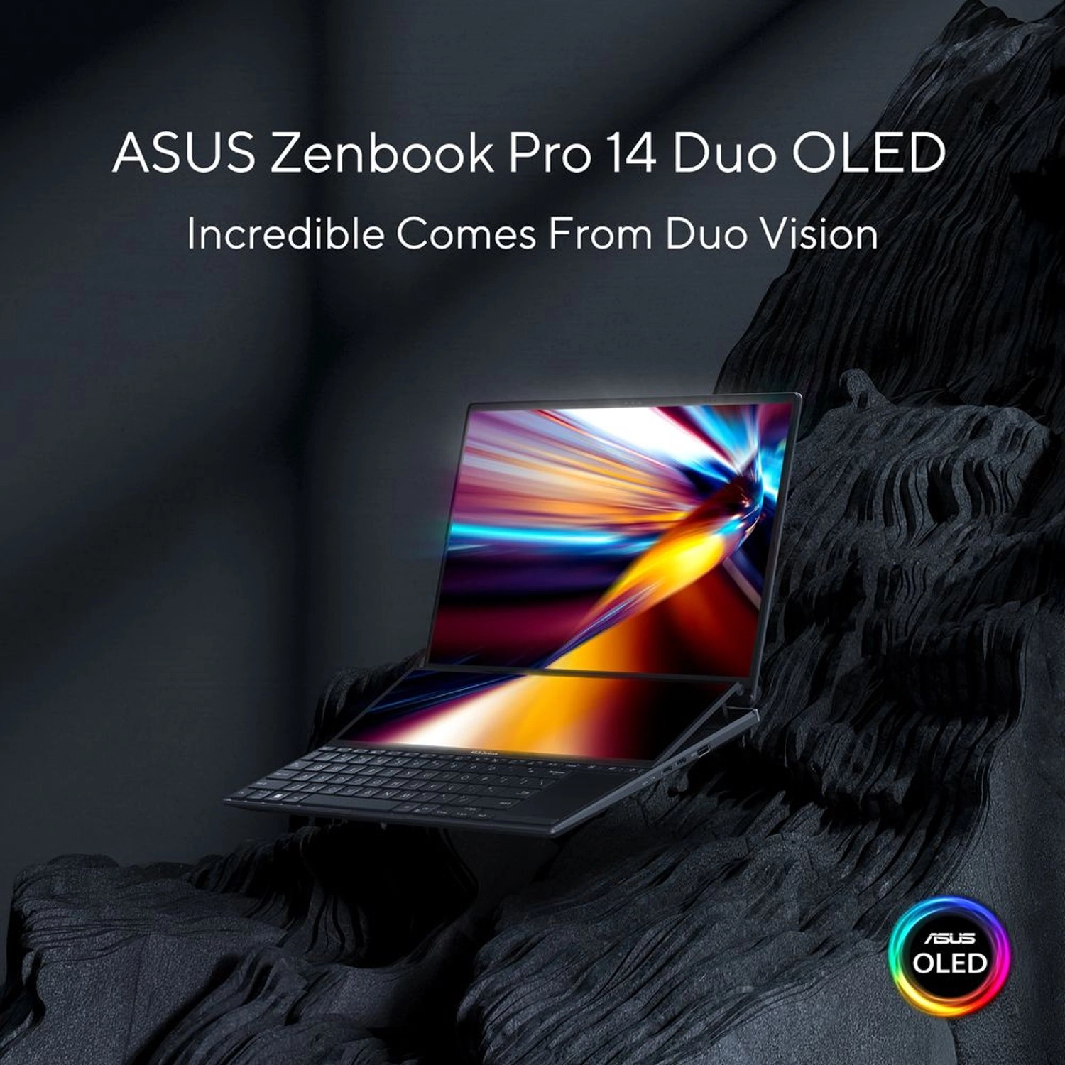 Zenbook Pro 14 Duo OLED UX8402ZE-OLED207W - 14.5'' Core i7 12700H 16GB DDR5 1000GB SSD