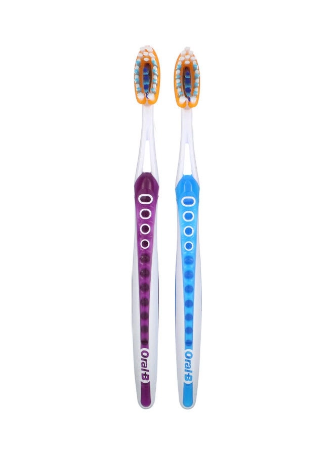 Oral-B Pro-Flex Toothbrush - Multicolour 2-Piece Pack