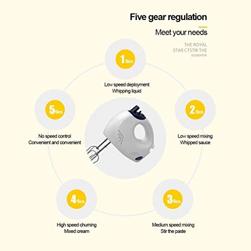 Mini Portable Electric Hand Mixer - 250w