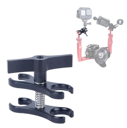 Standard Long Ball Clamp Mount - 1" Inch Aluminum Adjustable