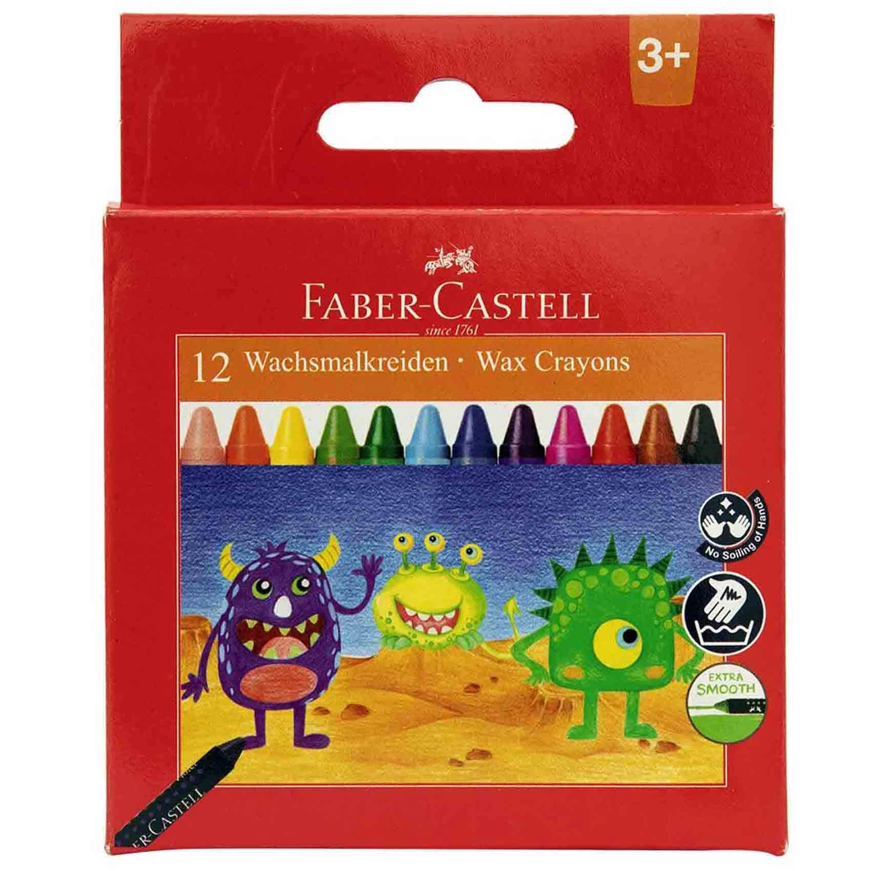 Stationary Mart Wax Crayons Set - 12 piece(s)