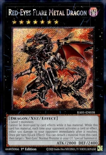 Red-Eyes Flare Metal Dragon - RA01-EN038 - 1st Edition