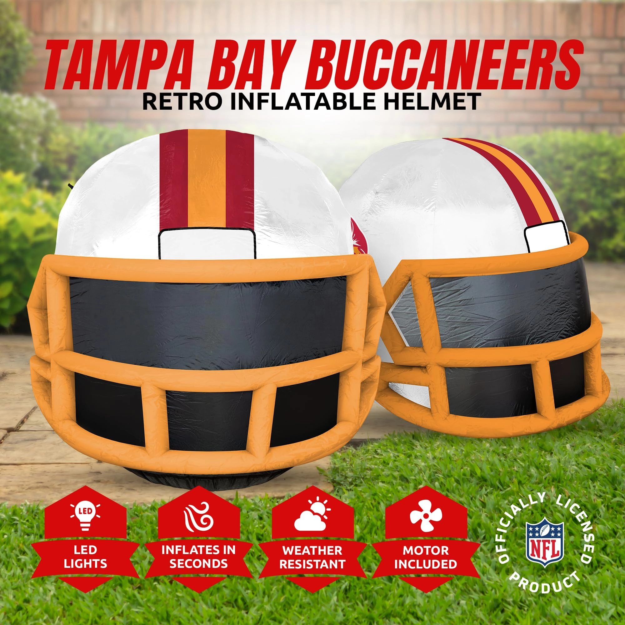 Inflatable Retro Helmet - Party