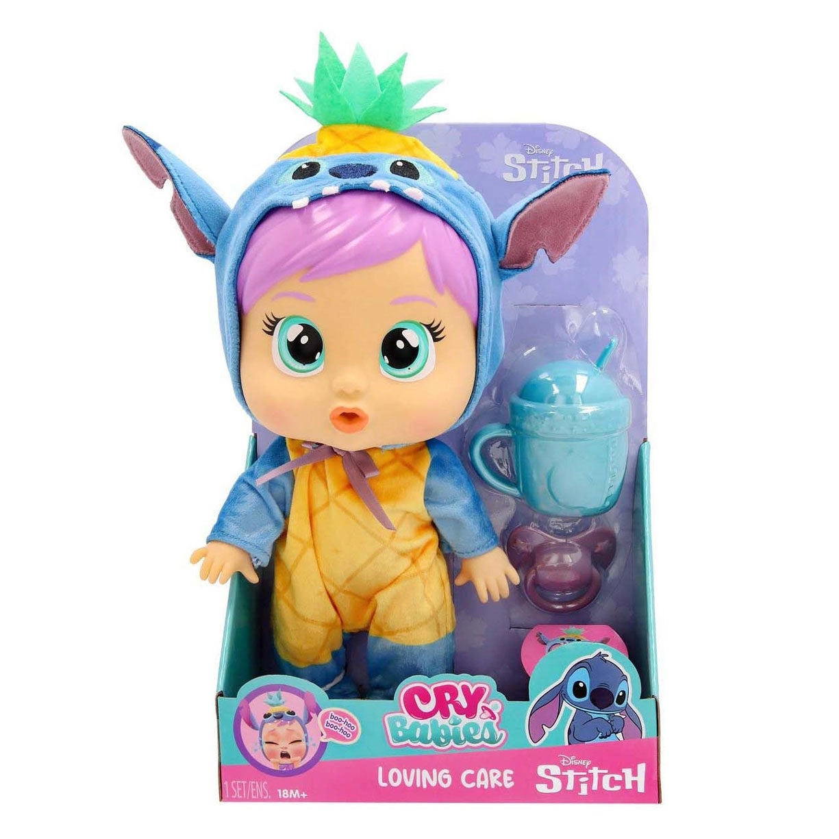 CRY BABIES Loving Care W2 Stitch - 26.5cm Ages 3+