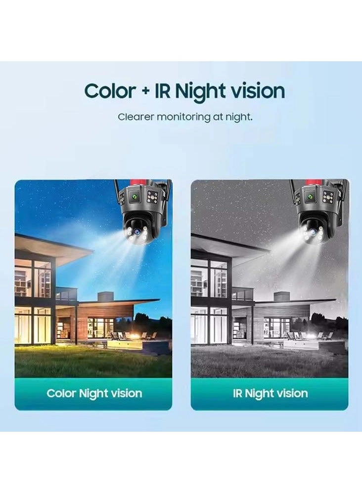 WiFi PTZ Camera - 4MP 64G Outdoor