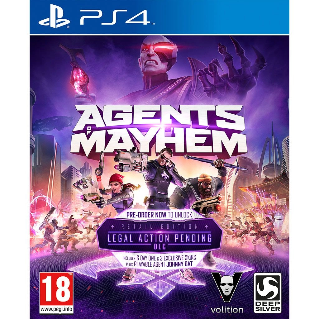 Deep Silver Agents of Mayhem - PlayStation 4