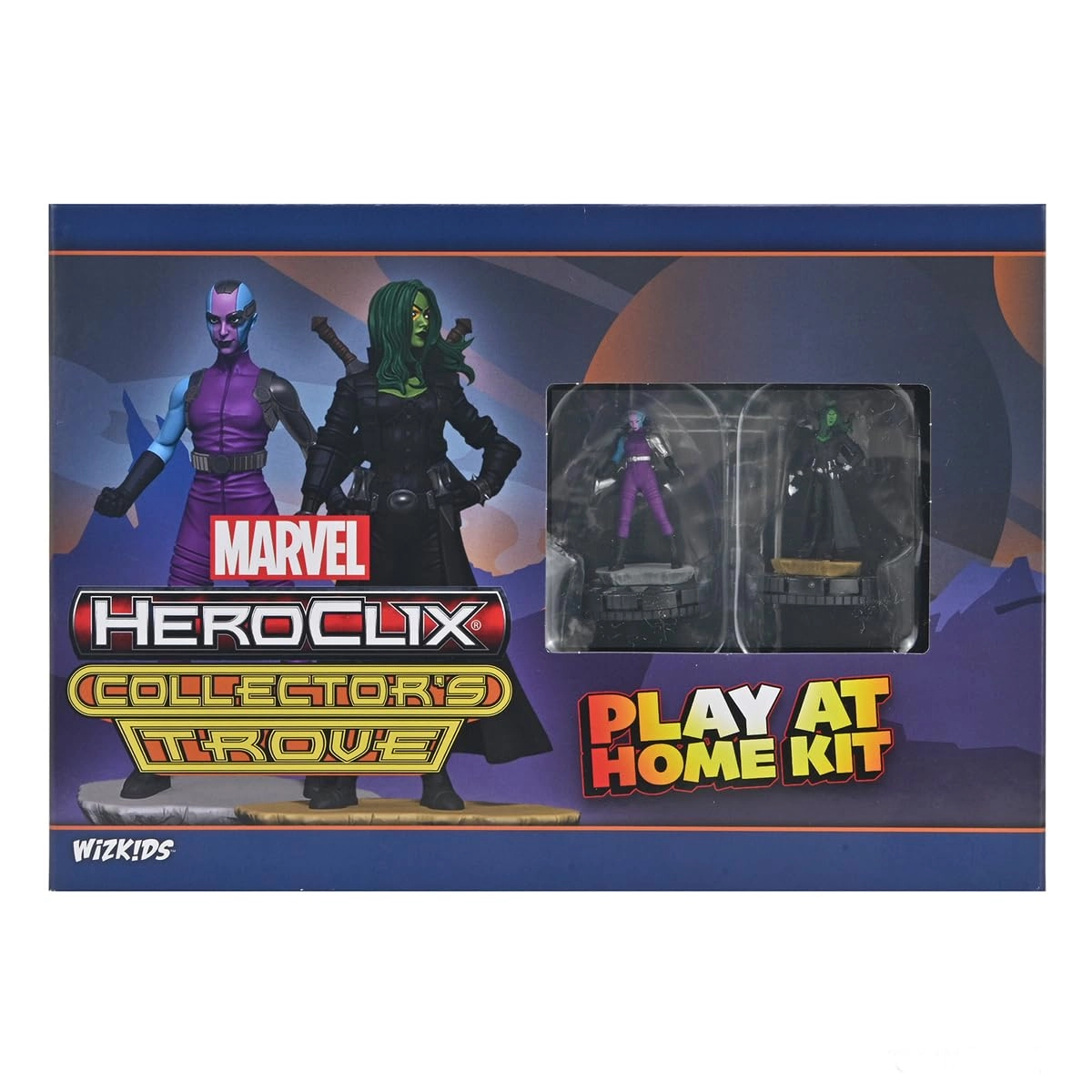 WizKids Marvel HeroClix: Collector's Trove: Play at Home Kit (Gamora and Nebula)