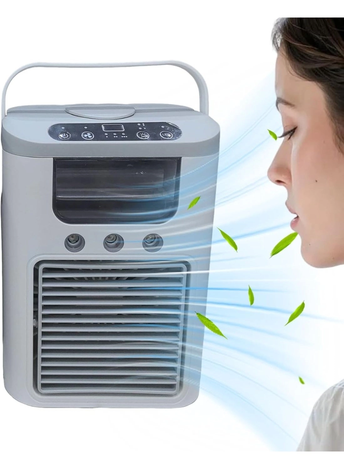 Snaggle Portable air cooler - 3-Speed USB Mini Humidifier