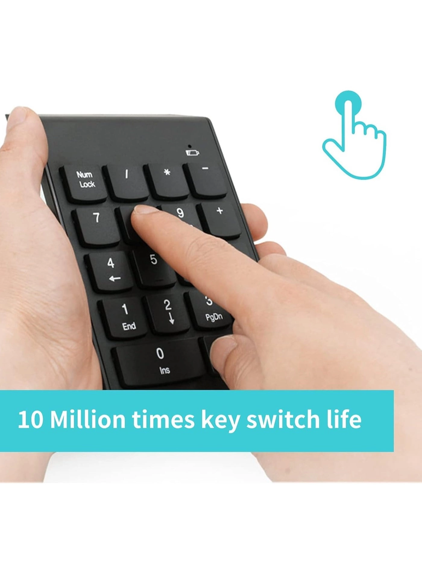 Wireless Numeric Keypad - 2.4G 18 Keys