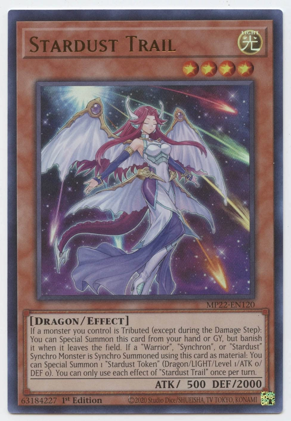 Yu-Gi-Oh! Stardust Trail MP22-EN120 1st Edition