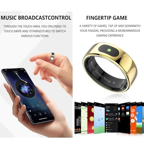 Smart Ring - Heart Rate Monitor Charging Case