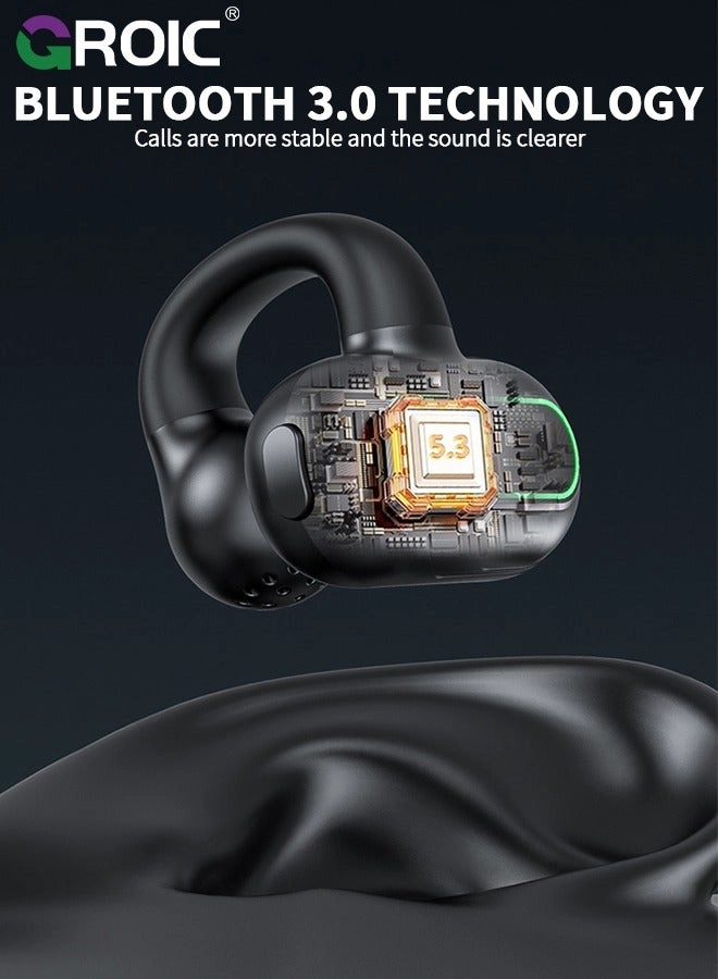 Clip-on Wireless Earbuds