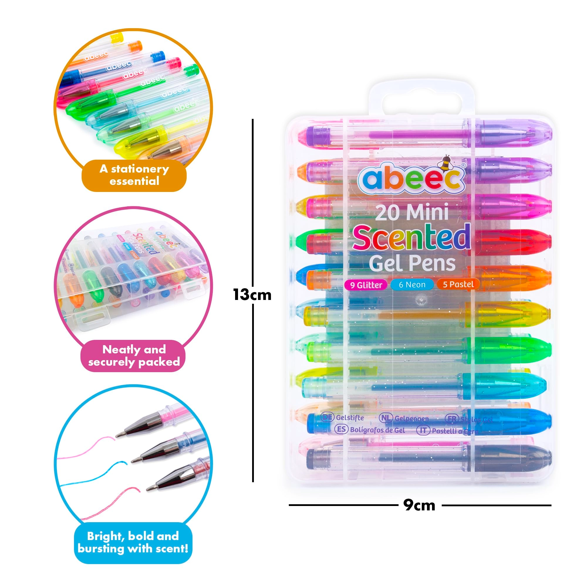 Scented Mini Gel Pen Set - 20.0 Count 0.3mm