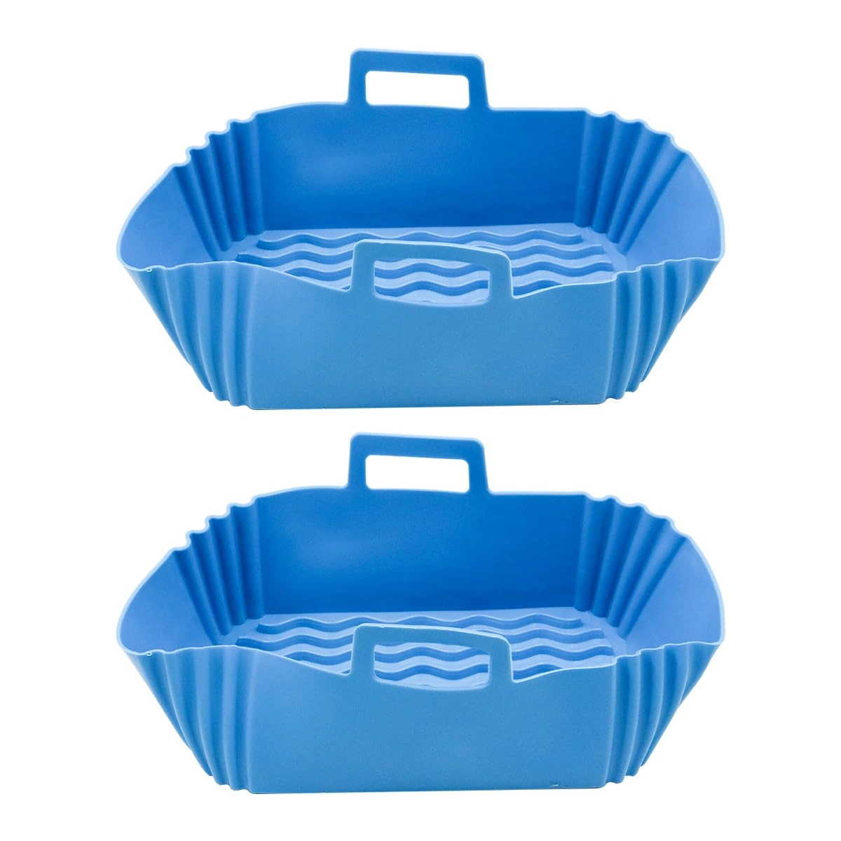 ZONADAH Rectangular Air Fryer Silicone Mats - Food-Grade Silicone 2 piece(s)