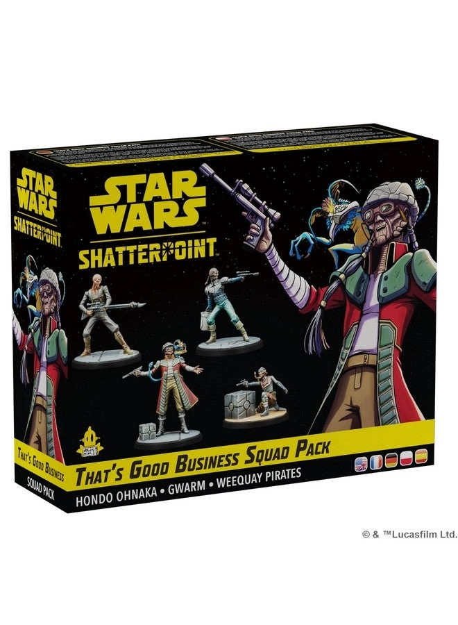 Atomic Mass Games Star Wars Shatterpoint: That's Good Business Squad Pack