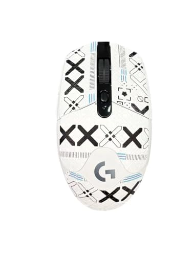 Mouse Anti-Slip Grip Tape - White for G305 Compatible with Logitech G304 G305