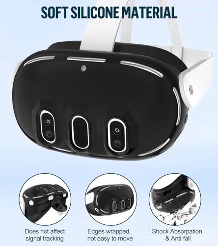Controller Grips + Headset Shell Cover + Stick Cap + Face Cover + Lens Cover + Lens Cleaning Cloths