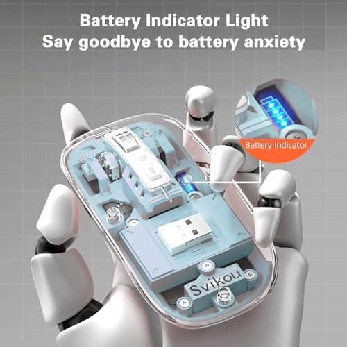 Transparent Mini Mouse - Bluetooth