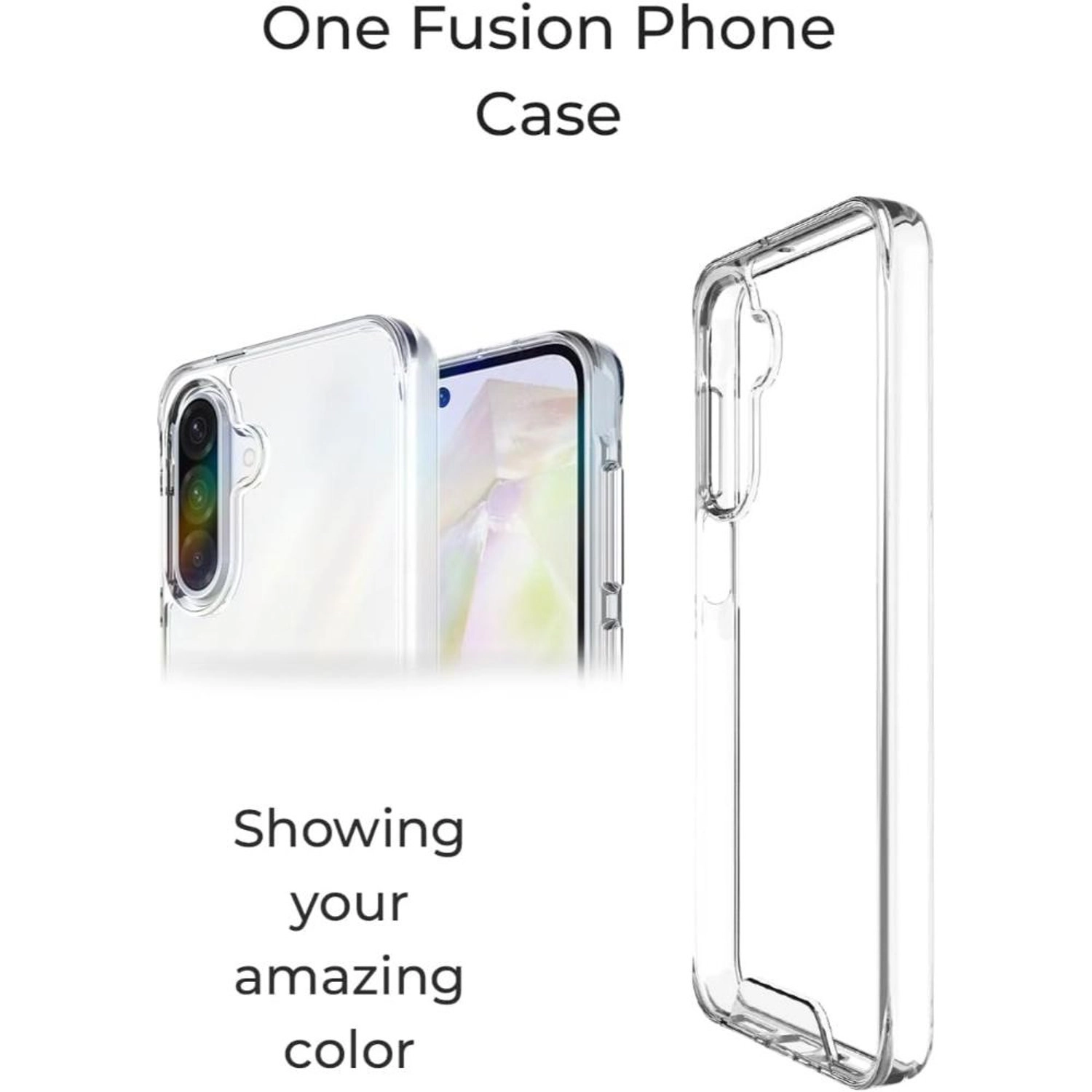 Clear Case + Screen Protector for Samsung Galaxy A36