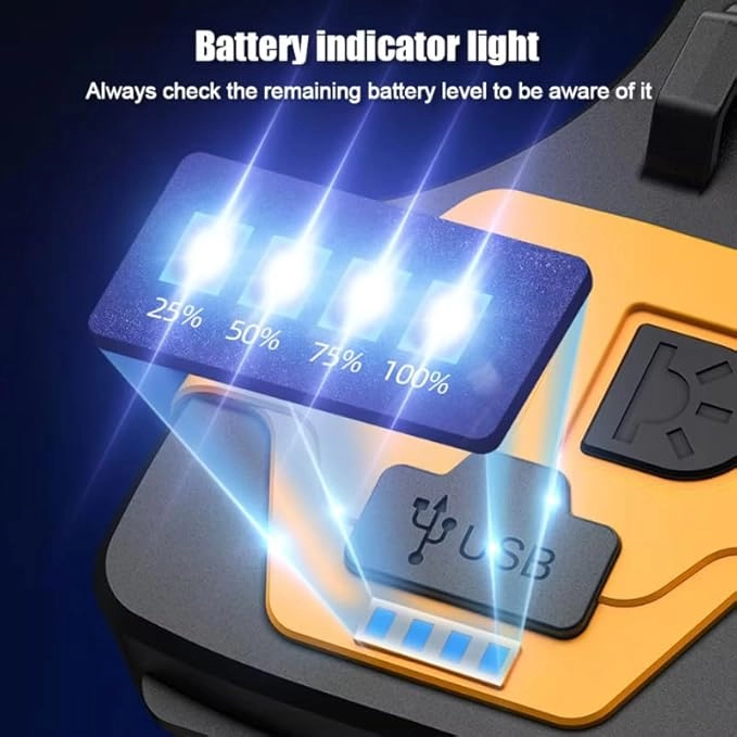 Ultra-Bright Rechargeable LED Flashlight