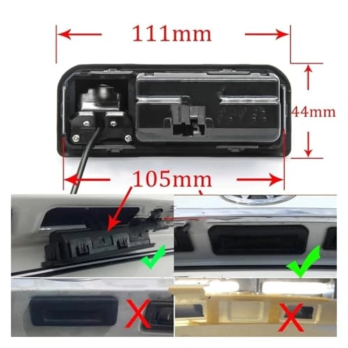 Reverse Rear View Camera - Night Vision 1080P*720P