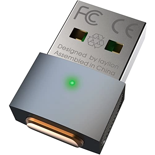 Mouse Jiggler - 3 Modes + Adapter - USB-A to Type-C