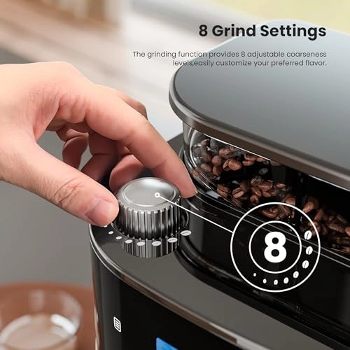 Drip - 10-Cup Integrated Grinder Programmable Timer 8025-B