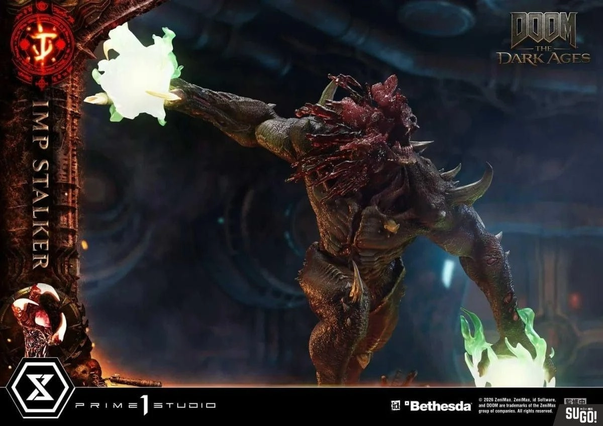 Imp Stalker - Doom: The Dark Ages - Ultimate Premium Masterline 1/4 Statue