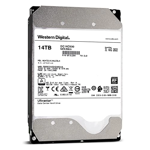 (Renewed) Ultrastar DC HC530 3.5" SATA 6Gb/s (WUH721414ALE604) - 14TB