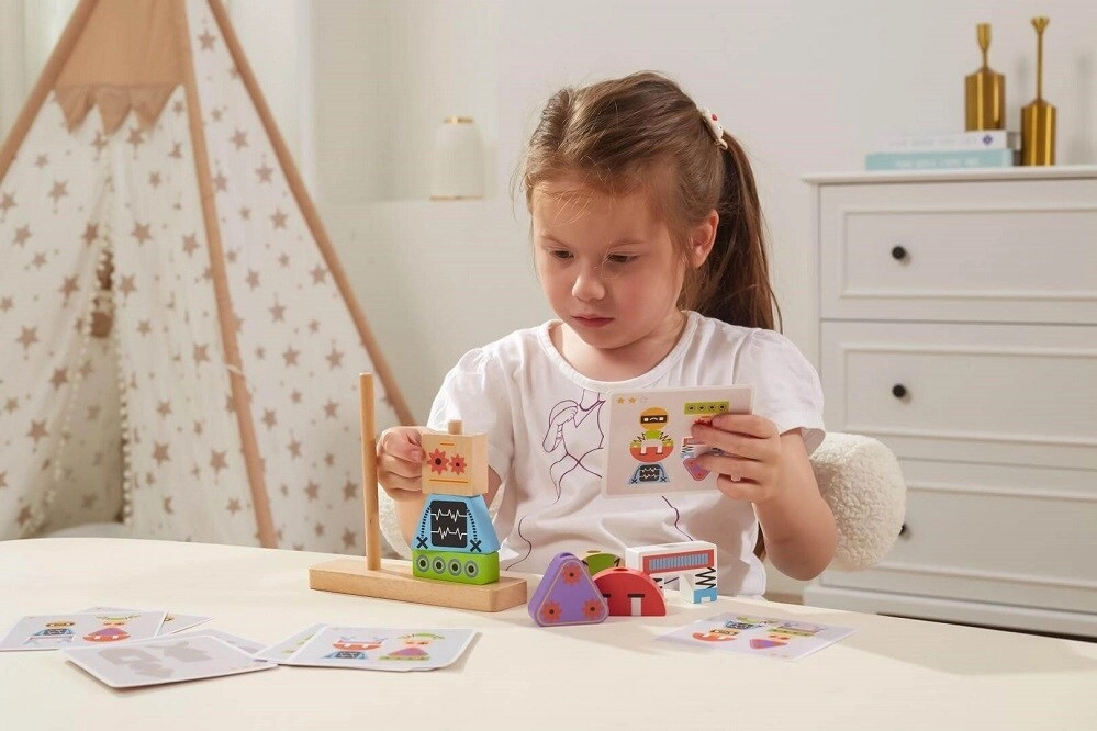 Robot Stacking Blocks - 8 pcs
