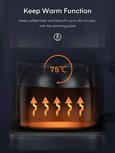 Filter Coffee Maker - 1.8 Liters Programmable Keep Warm