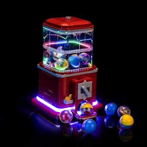 Light Kit Compatible with LEGO 21358 Minifigure Vending Machine - Copper Line