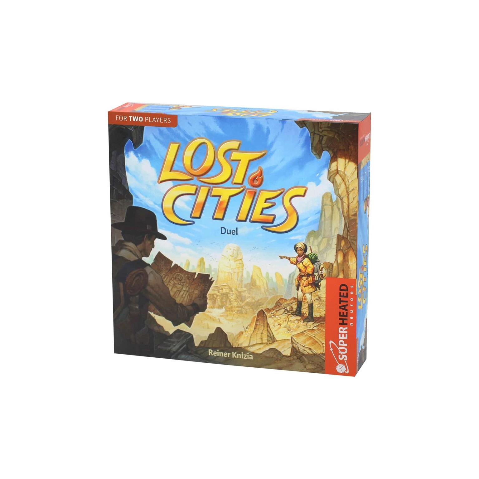 Lost Cities Duel - Card Game (English And Arabic)