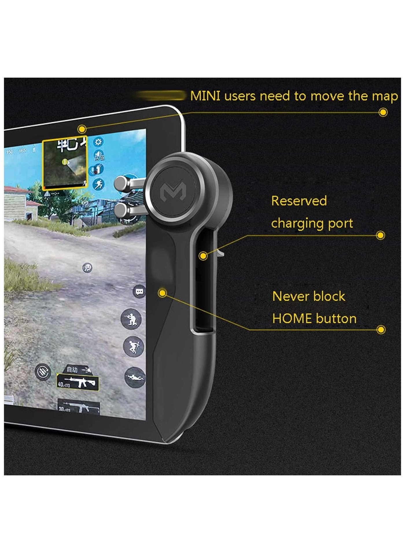 Tablet Game Joystick Trigger