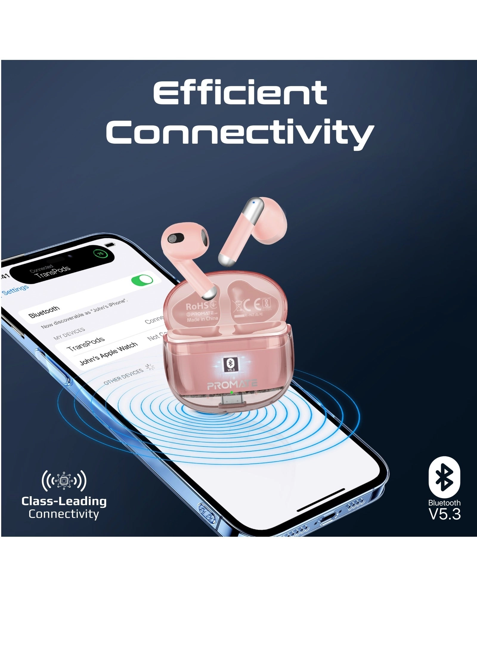 TransPods Wireless Earbud