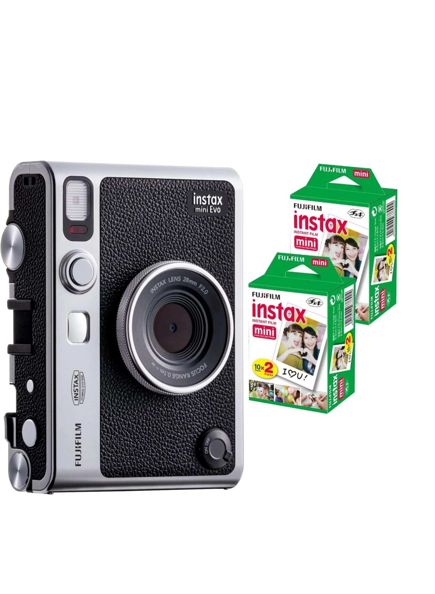 Mini EVO - Hybrid Instant Camera USB-C Black