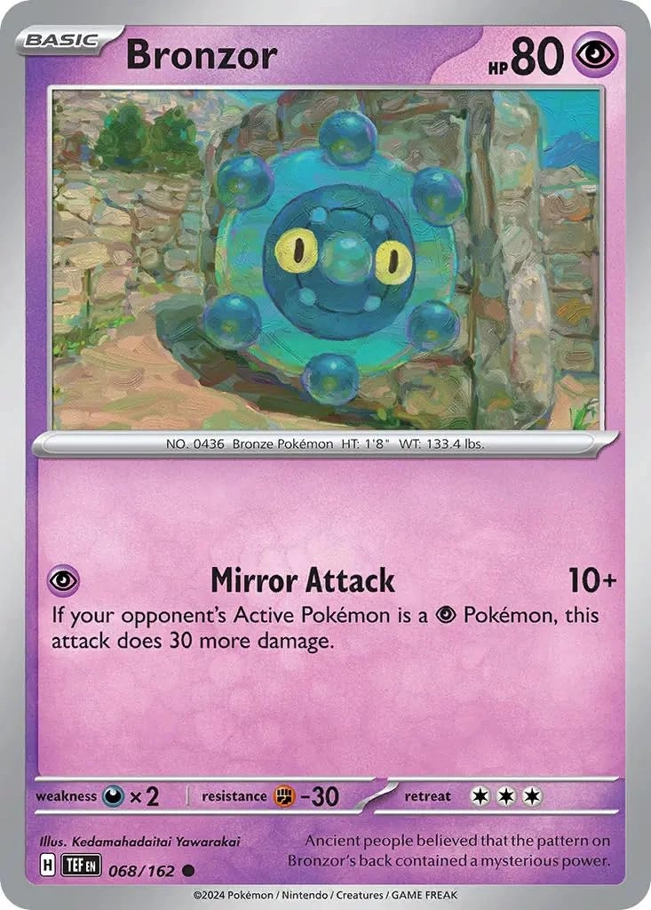 Pokémon Pokemon Bronzor 068/162 - Temporal Forces