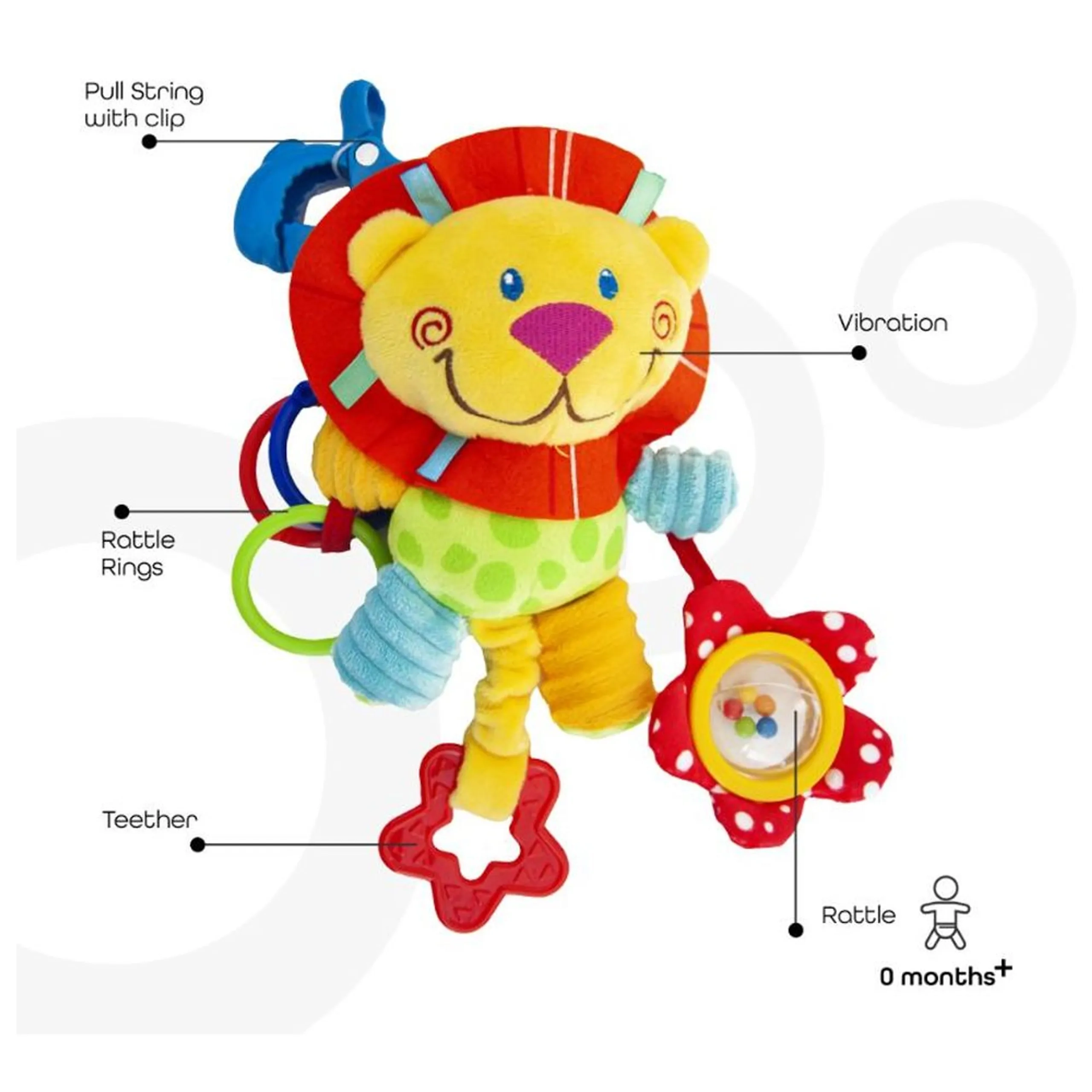Pull String Musical Toy - 0 +
