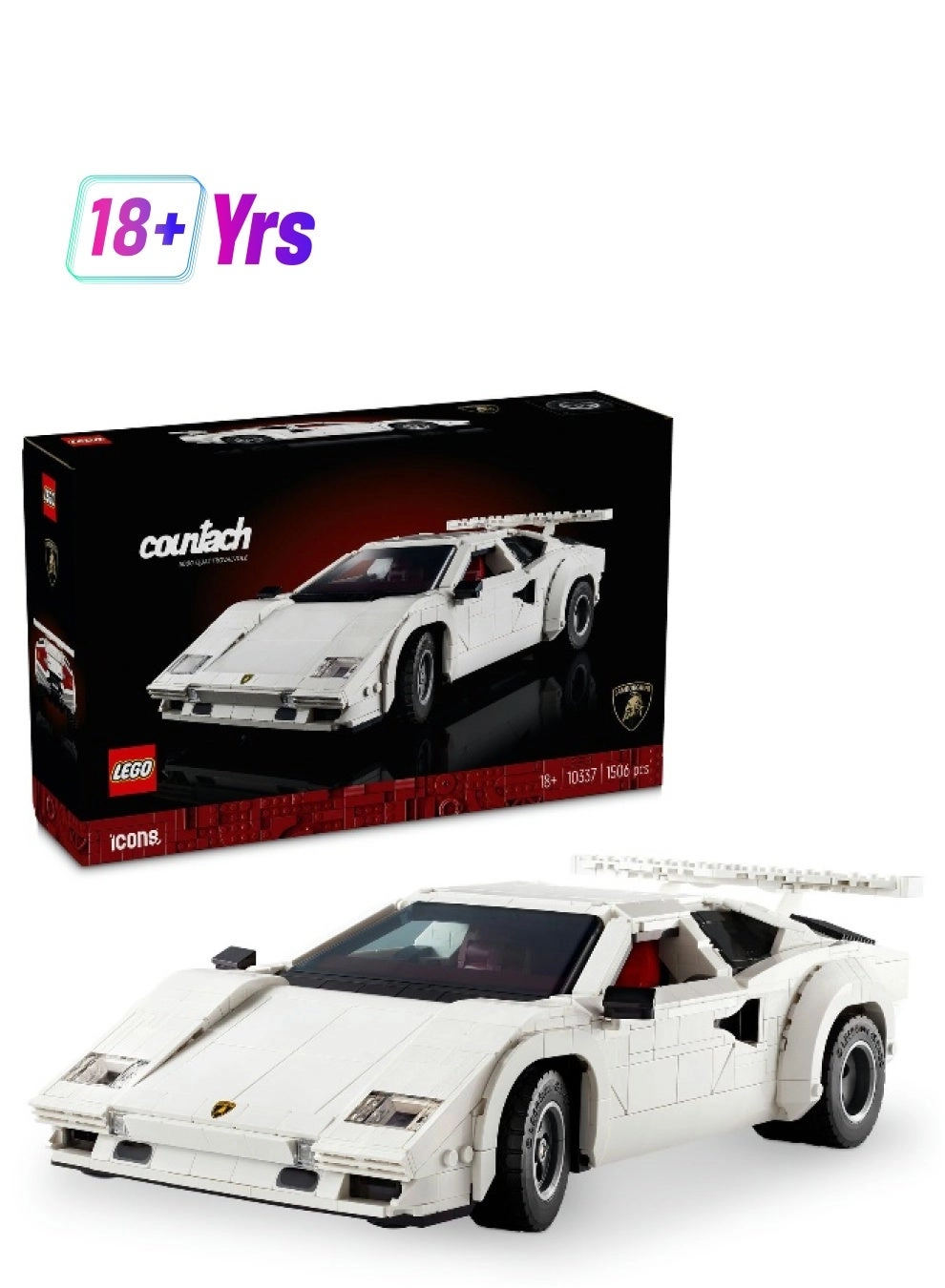 LEGO Countach 5000 Quattrovalvole (10337)
