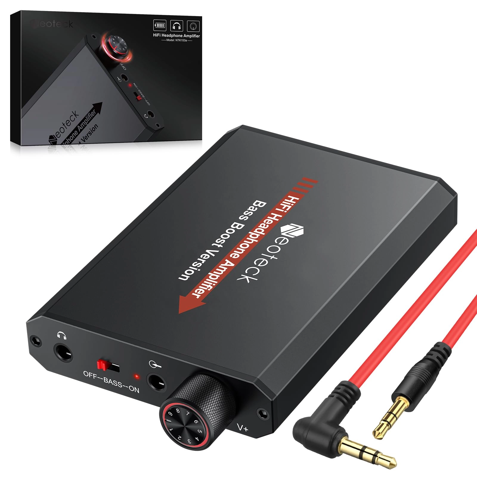 Portable 3.5mm Headphone Amplifier