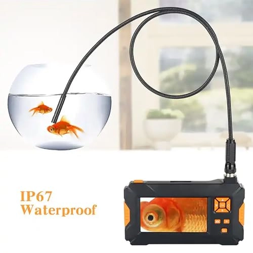 Endoscope Camera - 4.5" IPS 1080p 9 Adjustable LED