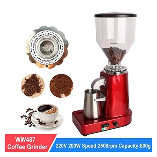 Coffee Bean Grinder - 800g 19 File Adjustable