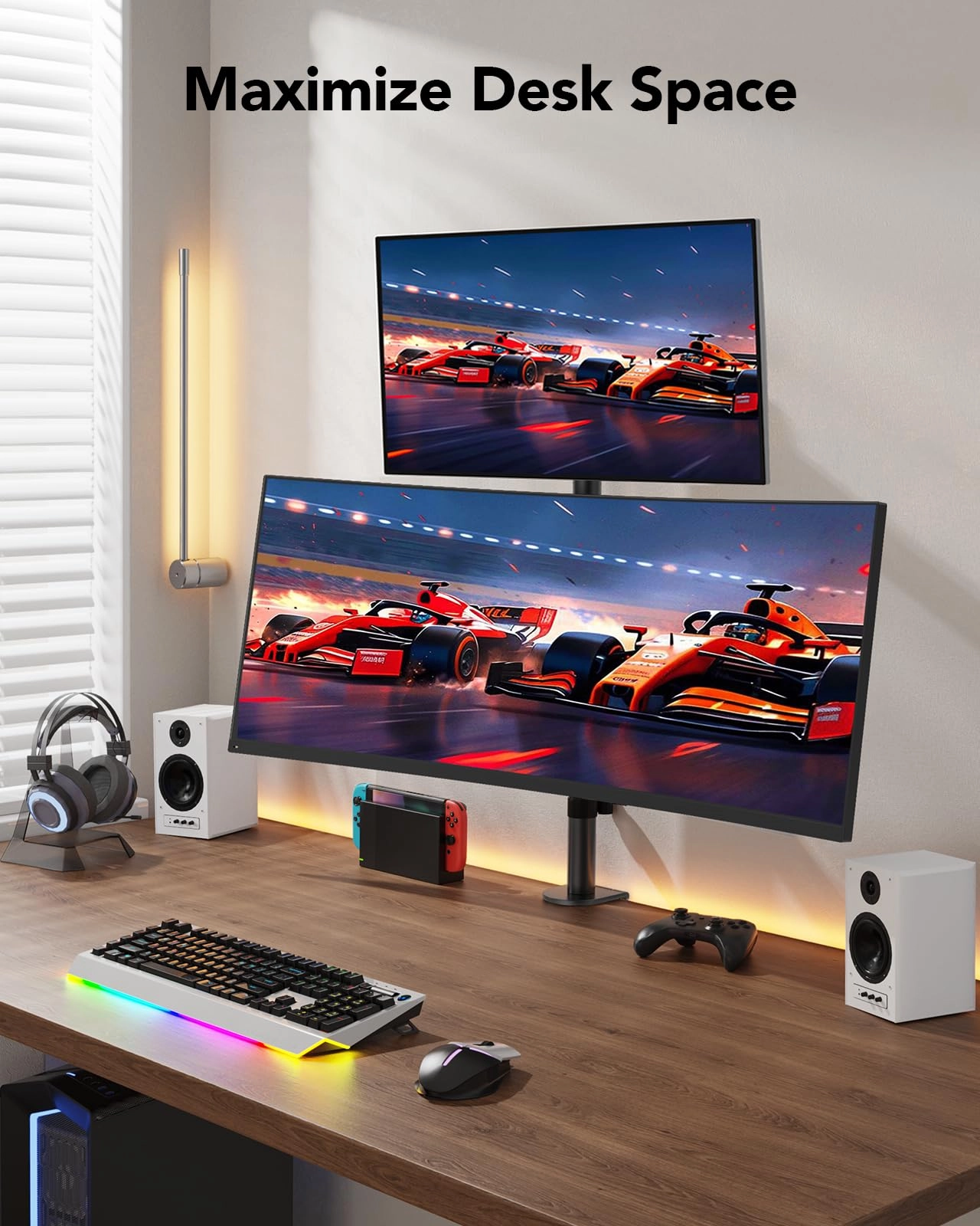 HNDS8 - Dual 32inch 75x75mm 100x100mm