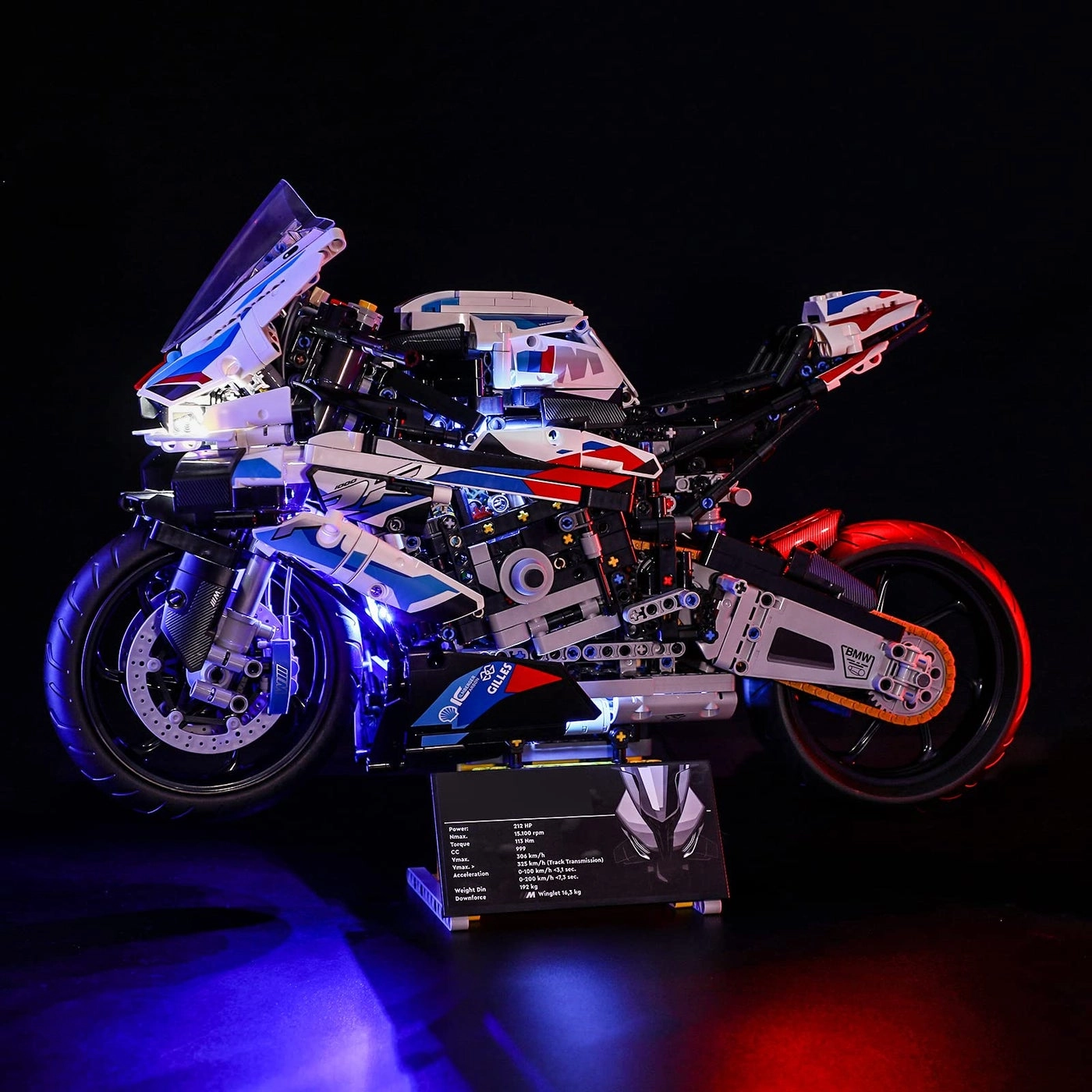 LED Light for Lego-42130 Technic BMW M 1000 RR